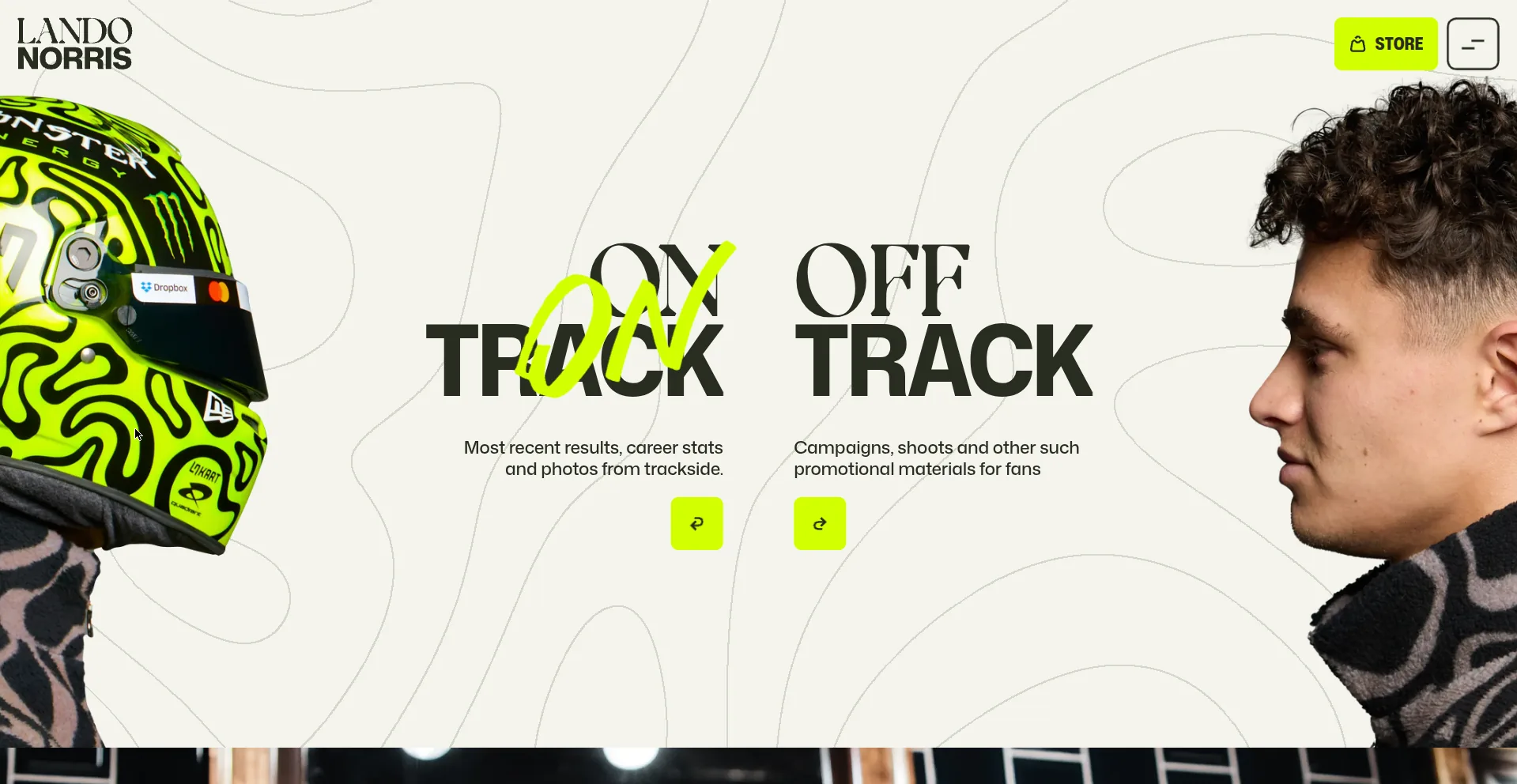 Lando Norris — Awwwards Site of the Year 2026